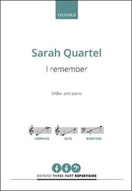 I Remember SAB choral sheet music cover Thumbnail